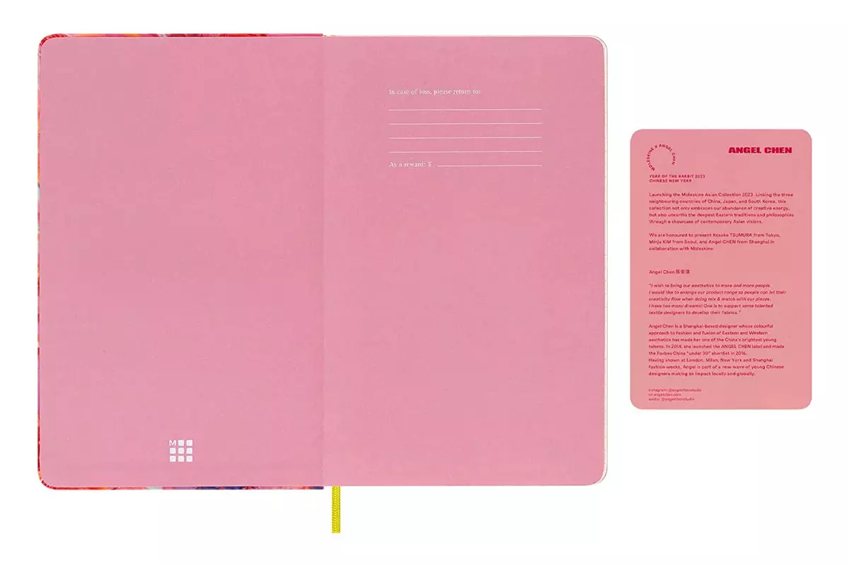 Een Moleskine Year of The Rabbit Angel Chen Notebook Ruled Hardcover Large koop je bij Moleskine.nl